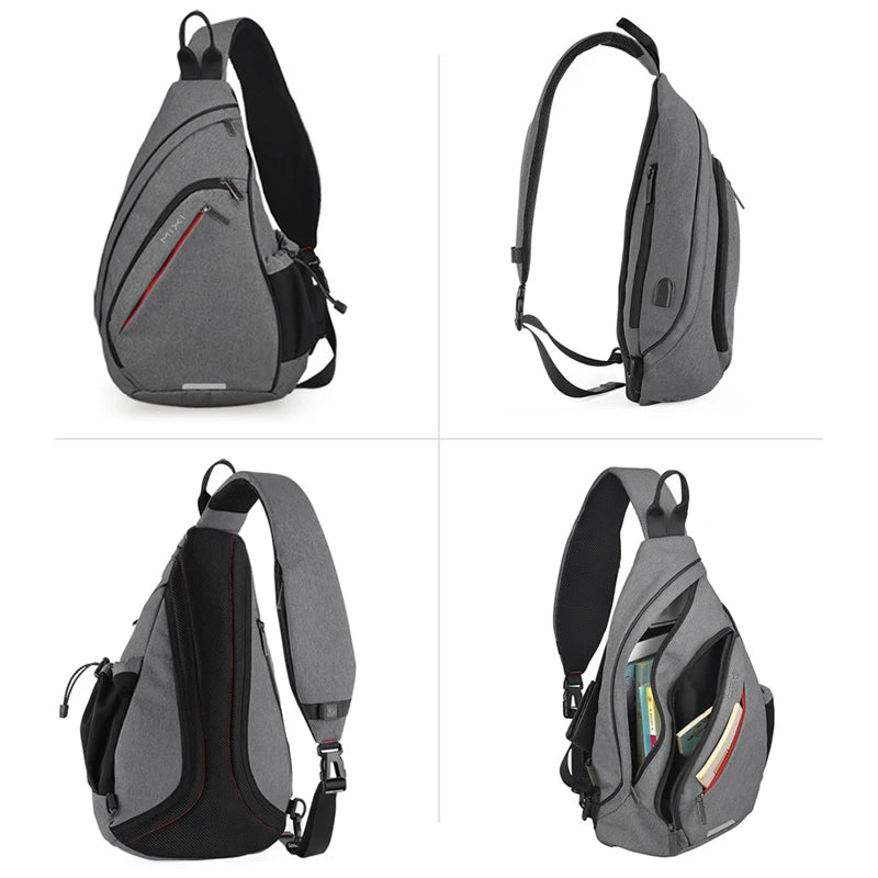 Mixi Men One Shoulder Backpack Women