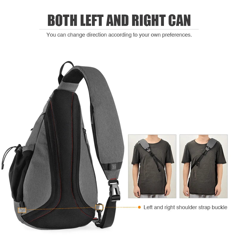 Mixi Men One Shoulder Backpack Women