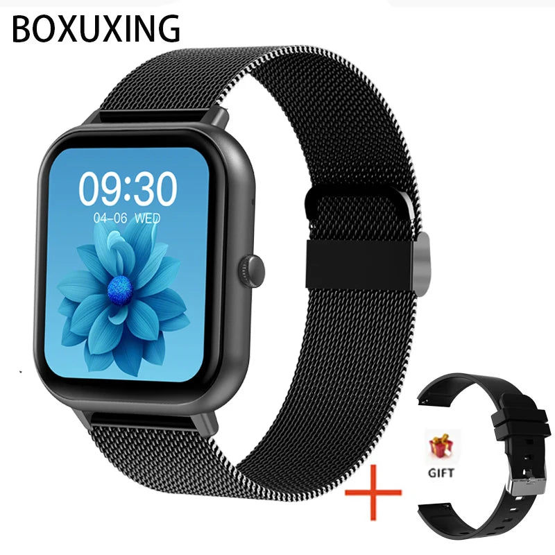 2024 New Smart Watch Women Bluetooth Call Watch Fitness Tracker Waterproof Sport Smart Clock Fashion Ladies Men Smartwatch Woman