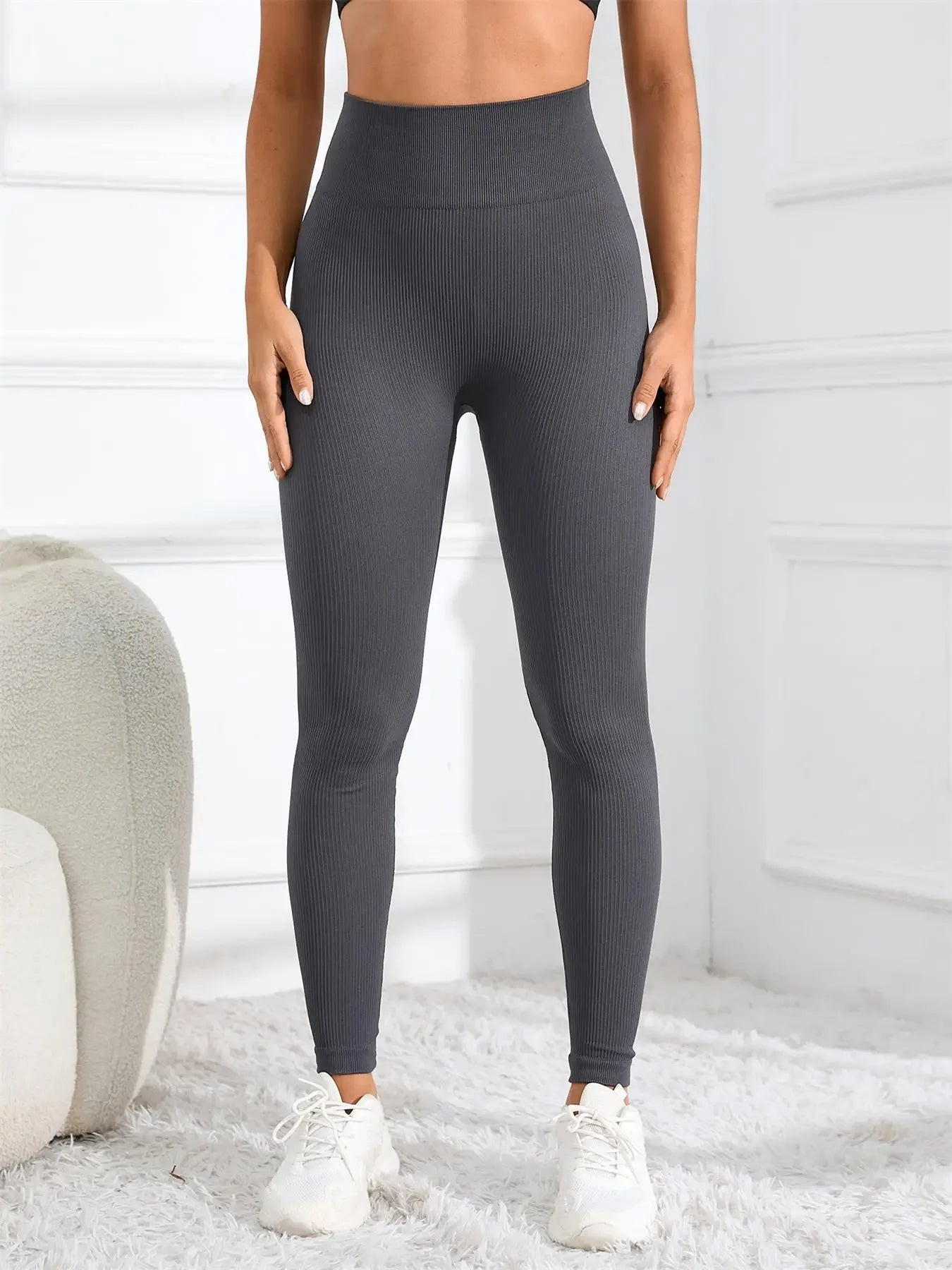 High Waisted Seamless Yoga Leggings