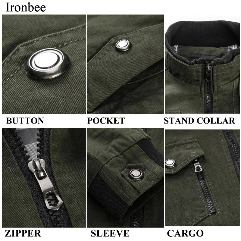 Men's Jacket Military Tactical Man Jackets