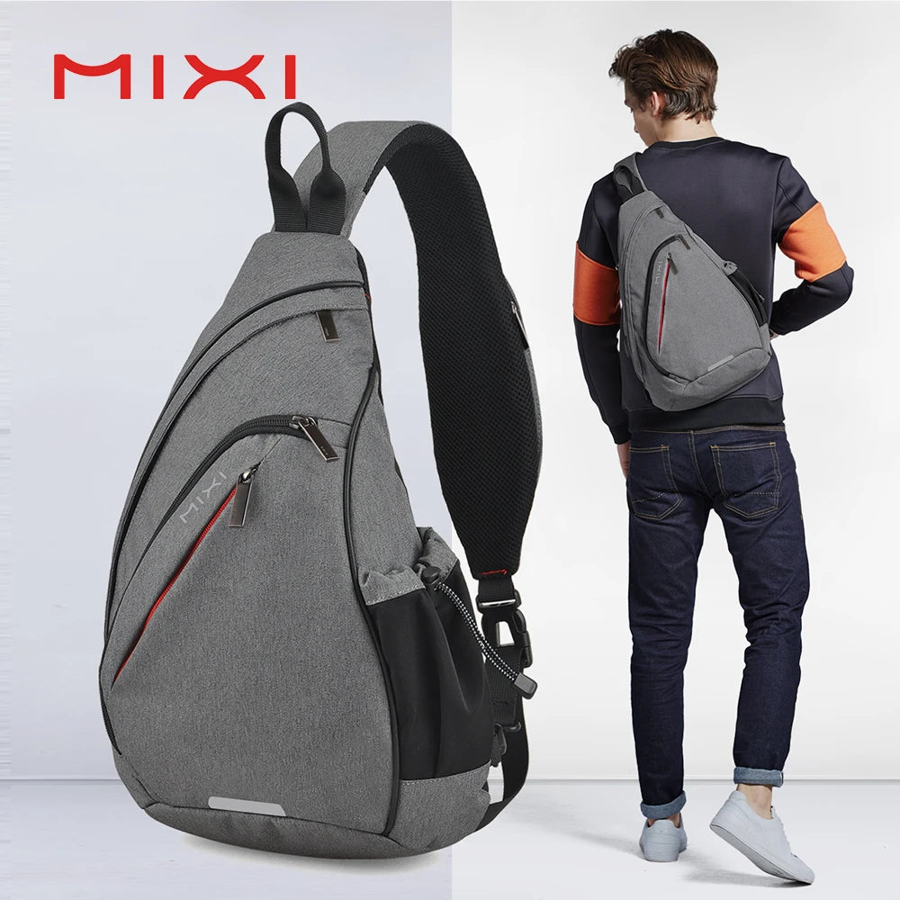 Mixi Men One Shoulder Backpack Women