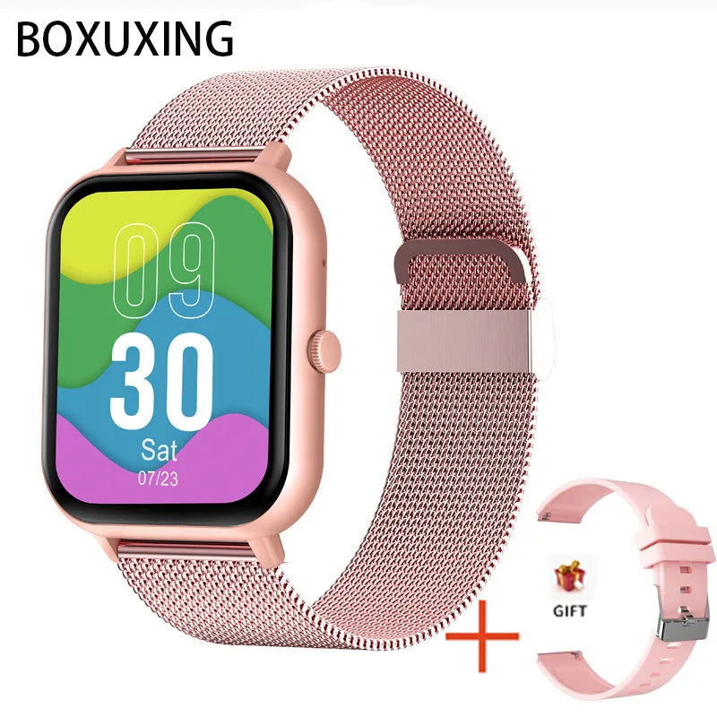 2024 New Smart Watch Women Bluetooth Call Watch Fitness Tracker Waterproof Sport Smart Clock Fashion Ladies Men Smartwatch Woman