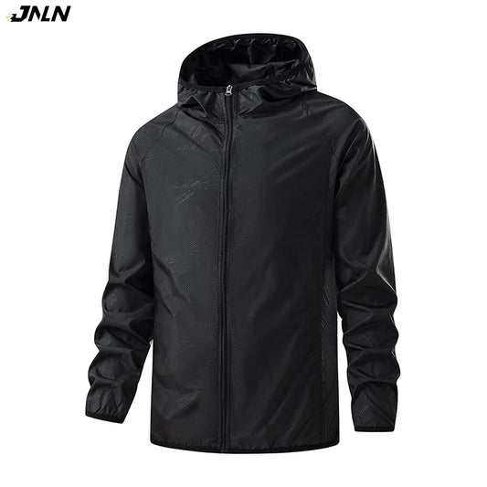 JNLN Men Women Hiking Jacket