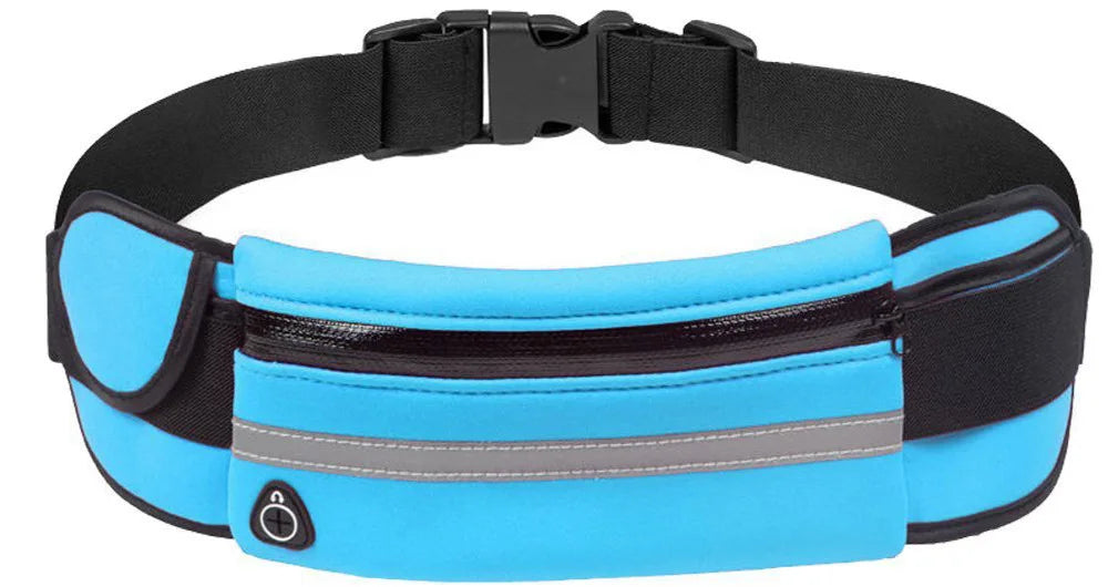 New Running Bag Cycling Bag Waist Bag Belt Bag Waterproof Sports Fanny Pack Mobile Phone Case Gym Running Jogging Run Pouch